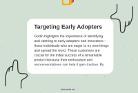 Targeting Early Adopters in the Gadget Space